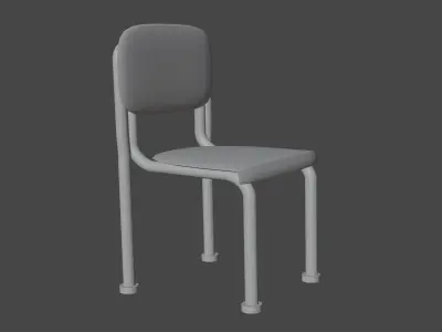 School Old Class Room 3D model