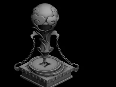 Money - Crystal Hammer 01 3D model