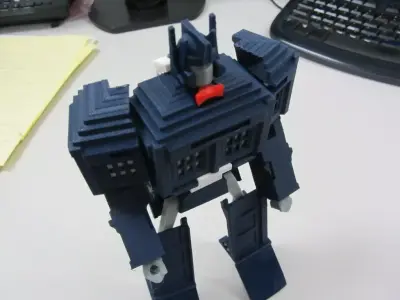 Tardis Transformer V2 Free 3D print model