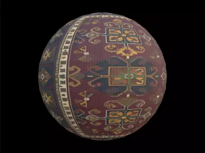 Seamless Carpet Series 1 Texture PBR 4K Texture