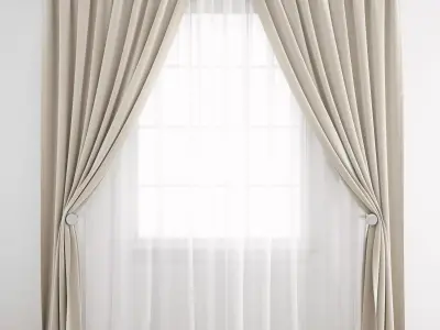 Curtain 313 3D model