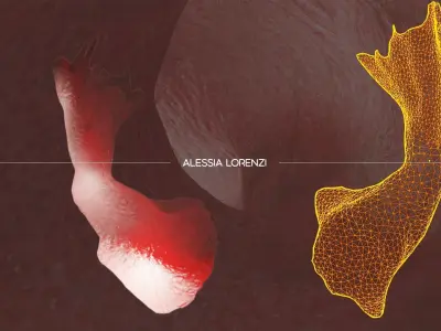 inside an arterial cave PRO PACK Low-poly 3D model