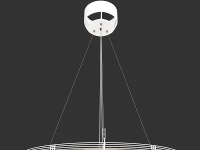 Suspension MESH L BLANC 3D model