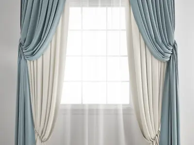 Curtain 321 3D model