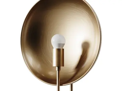 Exclusive Brass Wall light wall lamp 3D model