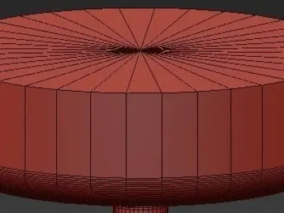 Oty Light POP P40 Chandelier round 3D model