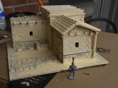 Mediterranean House 3D print model