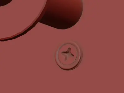 Spun Tulle Wall Sconce by Blueprint Lighting 3D model