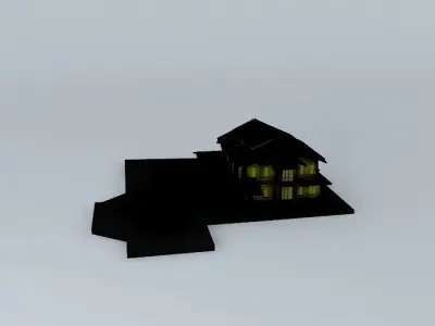 Double Storey Semi-D 2300sqft 3D model