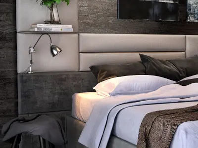 Felis Sommy bed 3D model