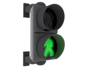 Traffic Light 04 3D model