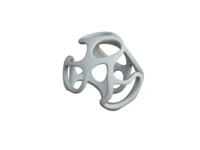 SciFi Cube Object No 25726 Low Poly Shape Texture