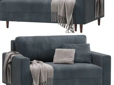Sofa Ines Vertical 3D model