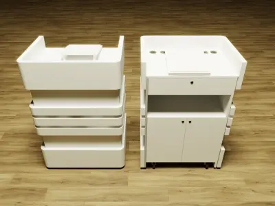 Lectern Podium 3D model