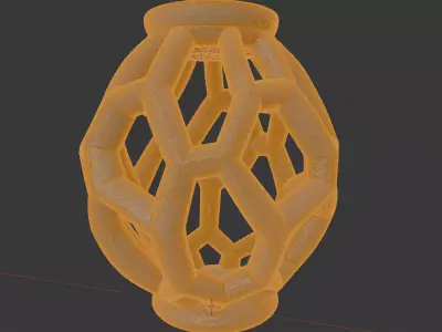 Voronoi Lantern 3D Print Model 3D print model