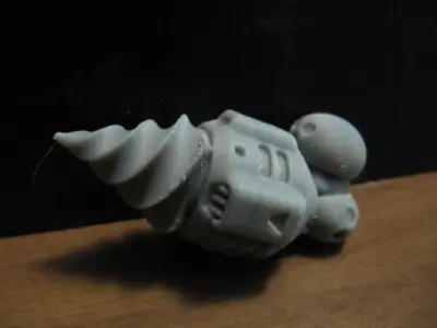 CHIBI-TECH SD - AUGER ARM          3D print model