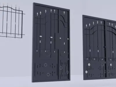 Doors Collection 3D model