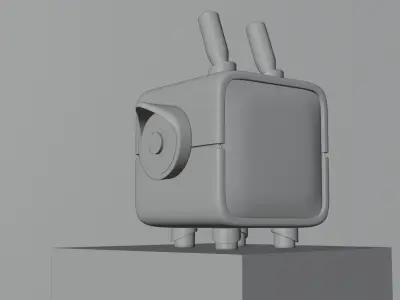 mine robot 3D model