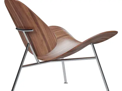 Bernhardt Design Pedersen Easy Chair 3D model