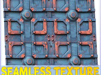 Sci-FI Seamless Texture Texture 12