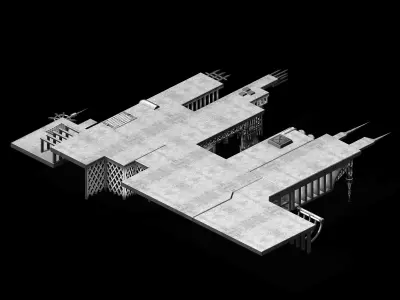 Future City - Universe City 03 3D model