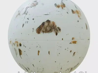 Ecofriendly Pastel Textured Sphere Low-poly 3D model