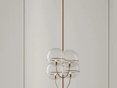 Lyndon Pendant by Vico Magistretti for Oluce 3D model