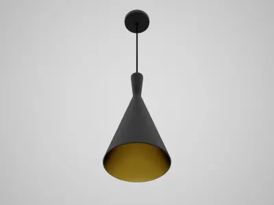 Brus Chandelier 3D model
