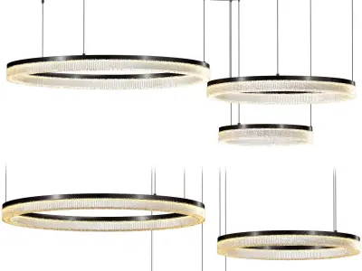 Lampatron CELLA COMBO pendant light 3D model