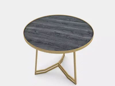 Bronze side table 3D model