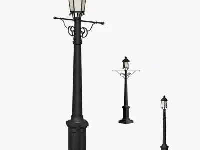 Lamp Street Series LumixLu N1 3D model