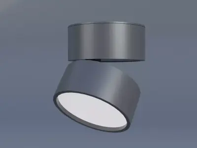ceiling Light Low-poly 3D model