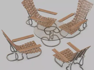 garden Lounge 3D model