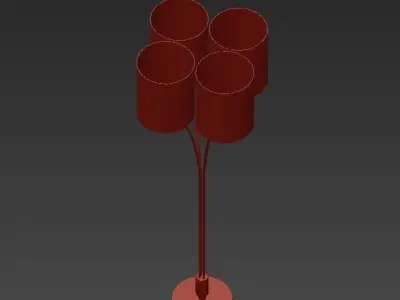 BLOOM floor lamp 3D model