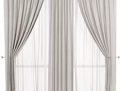 Curtain 3D model