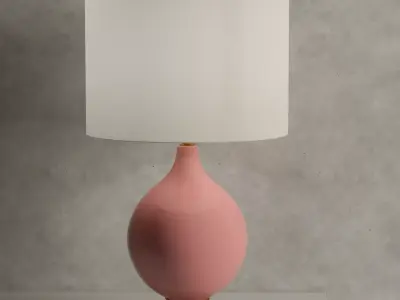 Tassel Table Lamp 3D model