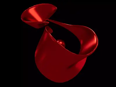 Abstract Shape v38 006 Low-poly 3D model
