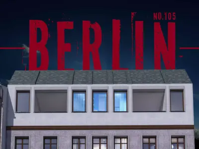 Berlin Street Building NO105 3D model