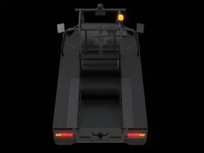  ATMP Supacat High Mobility Vehicle - Black 