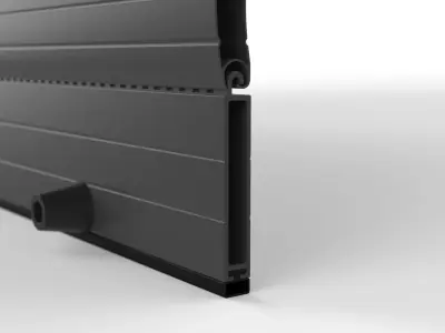 Shutter wall panel 3D model