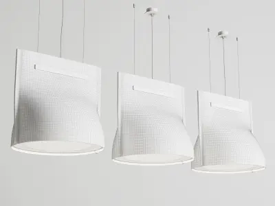 BuzziSpace BuzziBell Acoustic Lighting 3D model