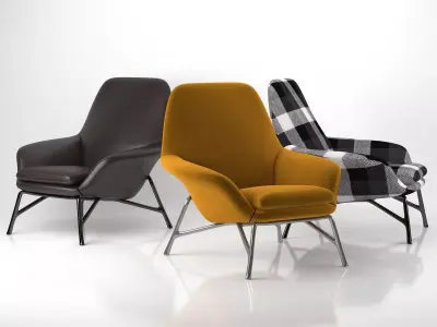 Prince Armchair 3D model