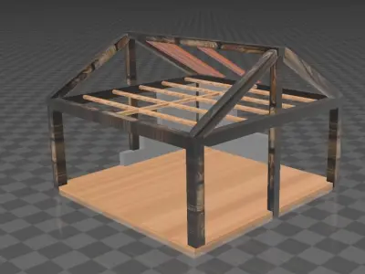 floor section 3D print model