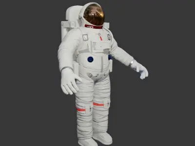 nasa astronaut 3d model  3D model