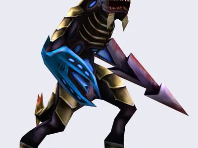 3DRT - Warbeast Monster - Claw  Low-poly 3D model