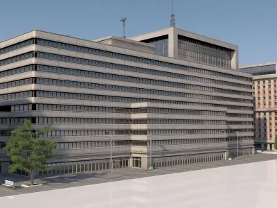 buildings pack 3D model