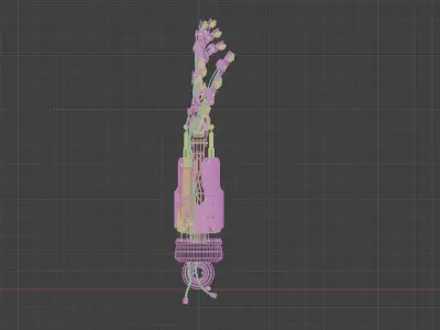Sci Fi Robot arm 3D model