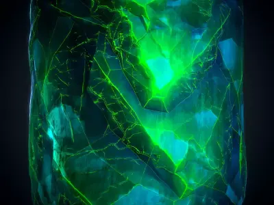 Crystal material Stylized - VOL 31 - Maps - Sbsar Texture