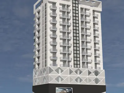 building  3d 3D model