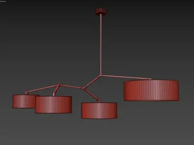Spider Chandelier 3D model